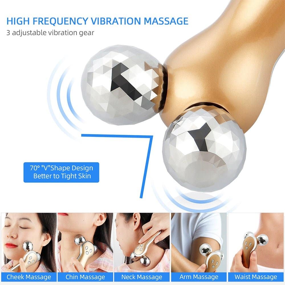 Face Lifting Massage Roller Graceful Glow™ Face Lifting Massage Roller - SNAPPYFINDS.COM ™
