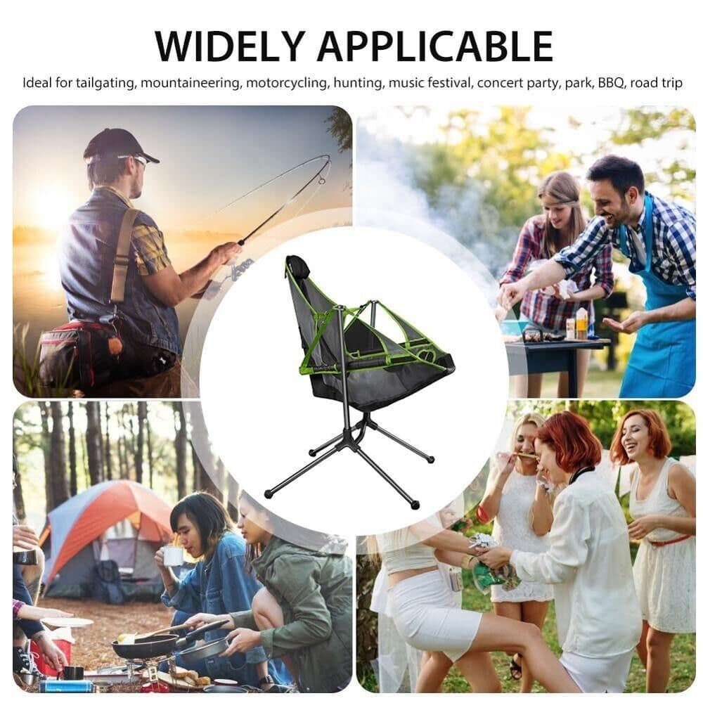 Portable Reclining Camping Chair - Image 4