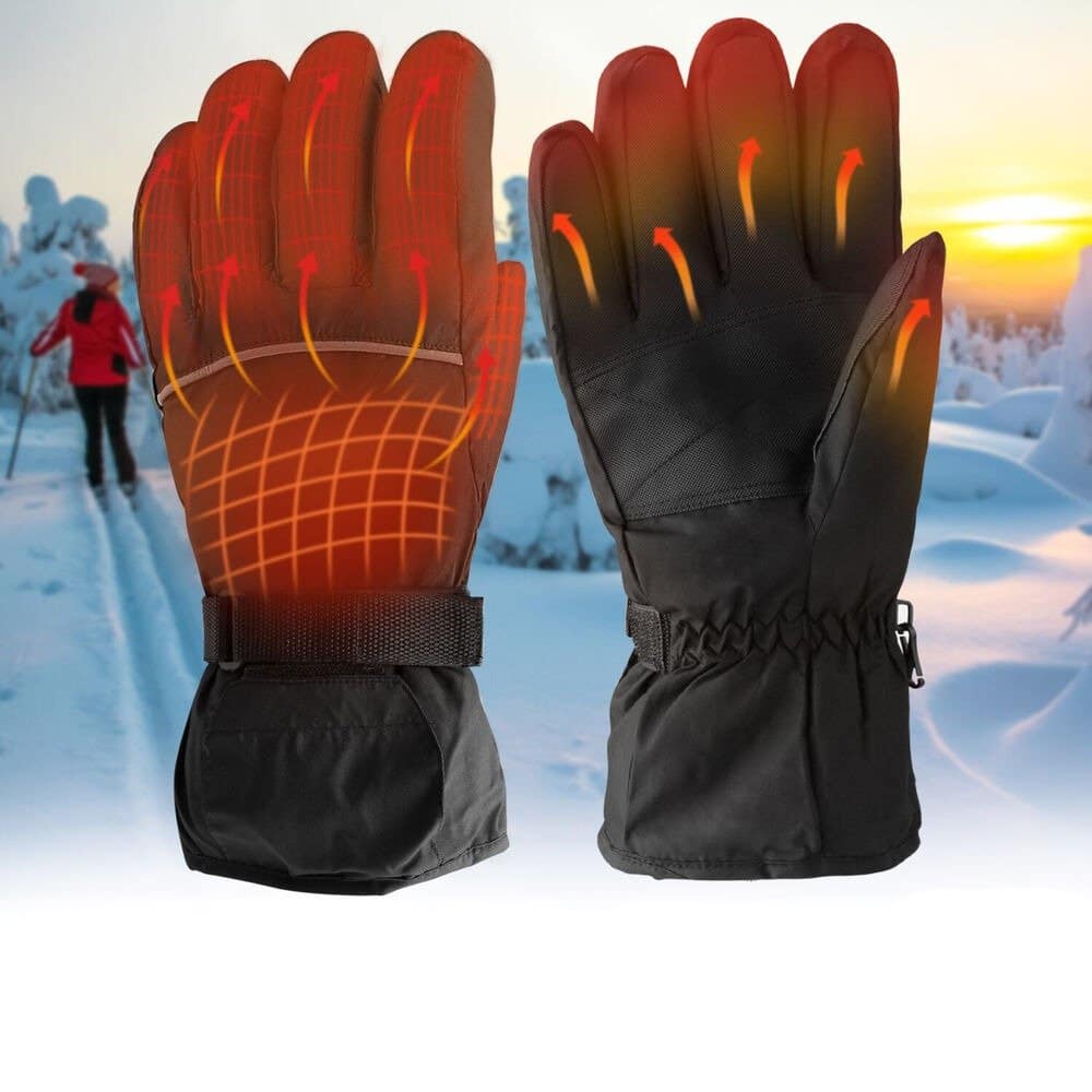 Heated Rechargeable Gloves Heated Gloves - Hand Warmers - 5000mAh - SNAPPYFINDS.COM ™