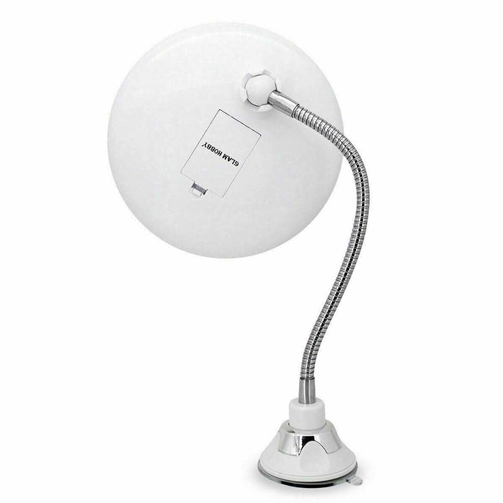 LED 10X Vanity Magnifying Mirror LED Vanity Bathroom 10x Magnifying Makeup Travel Mirror - SNAPPYFINDS.COM ™