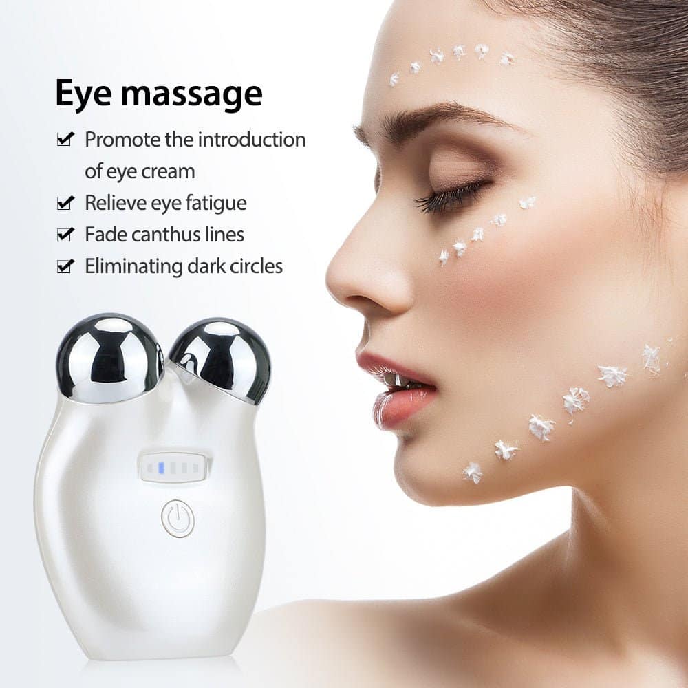 USB Mini Microcurrent Face Massager Roller Microcurrent Face Massager Roller - SNAPPYFINDS.COM ™