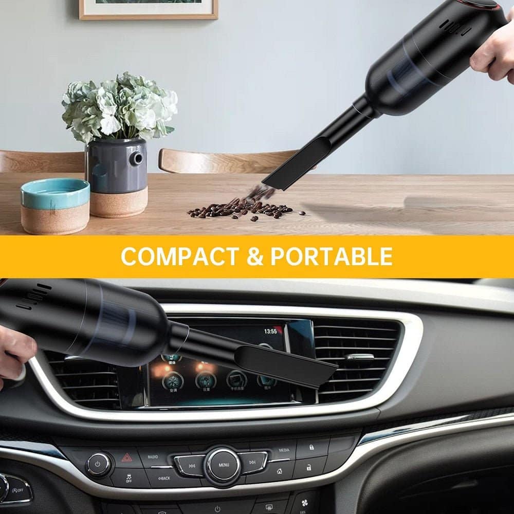 Powerful Cordless Car Vacuum Cleaner - SNAPPYFINDS.COM ™
