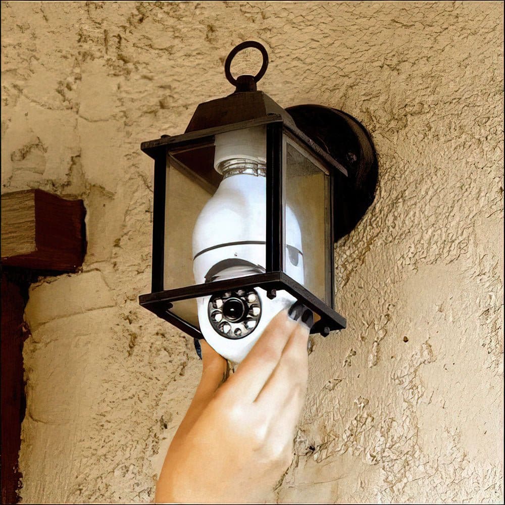 Smart Light Bulb with Camera Smartcam360™ Light Bulb Security Surveillance Camera - SNAPPYFINDS.COM ™
