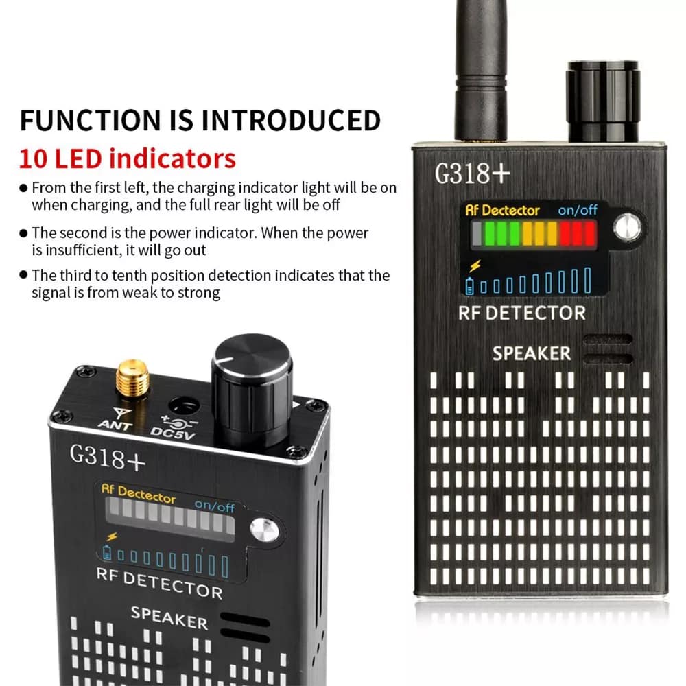 Anti-Spy Wireless RF Signal Detector Anti-Spy Wireless RF Signal Detector - Image 9