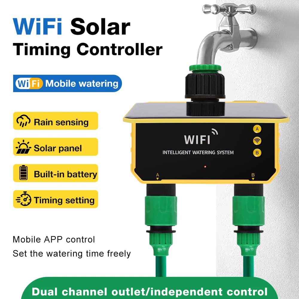Smart Solar Irrigation Timer