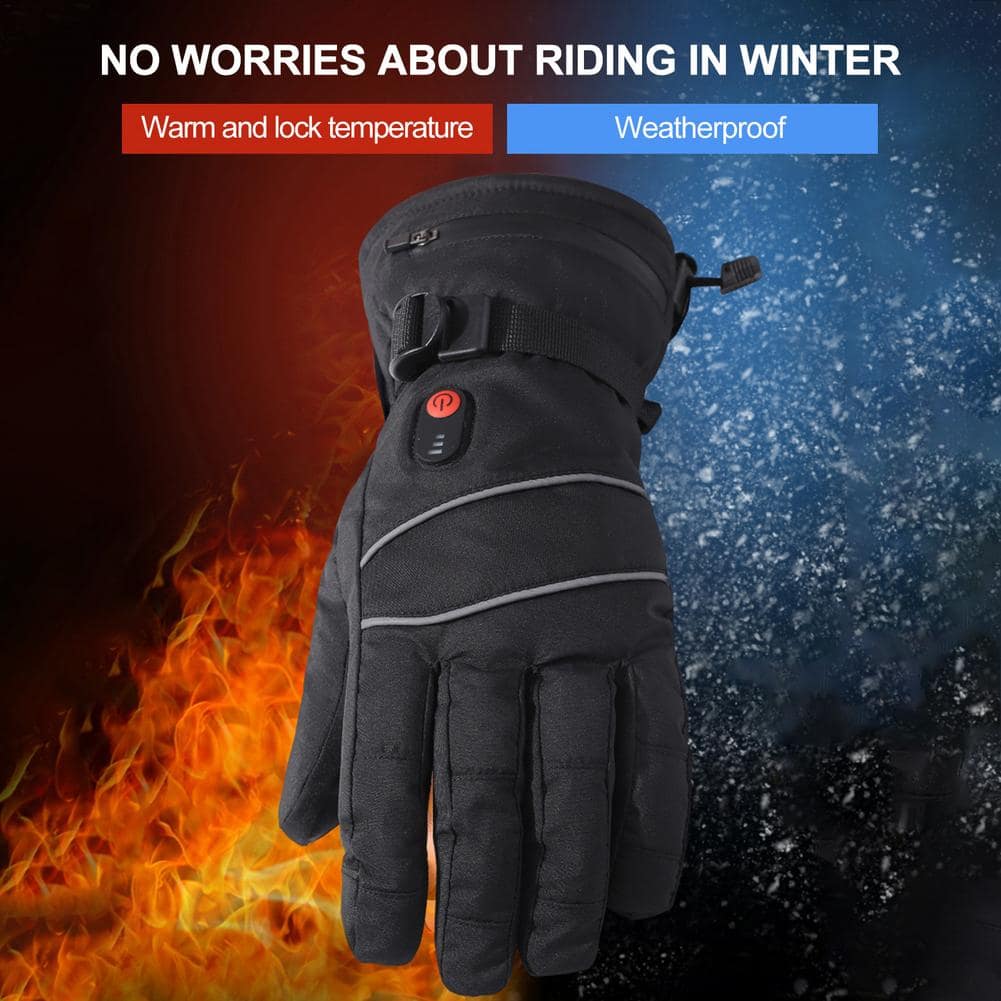 Heated Rechargeable Gloves Heated Gloves - Hand Warmers - 5000mAh - SNAPPYFINDS.COM ™