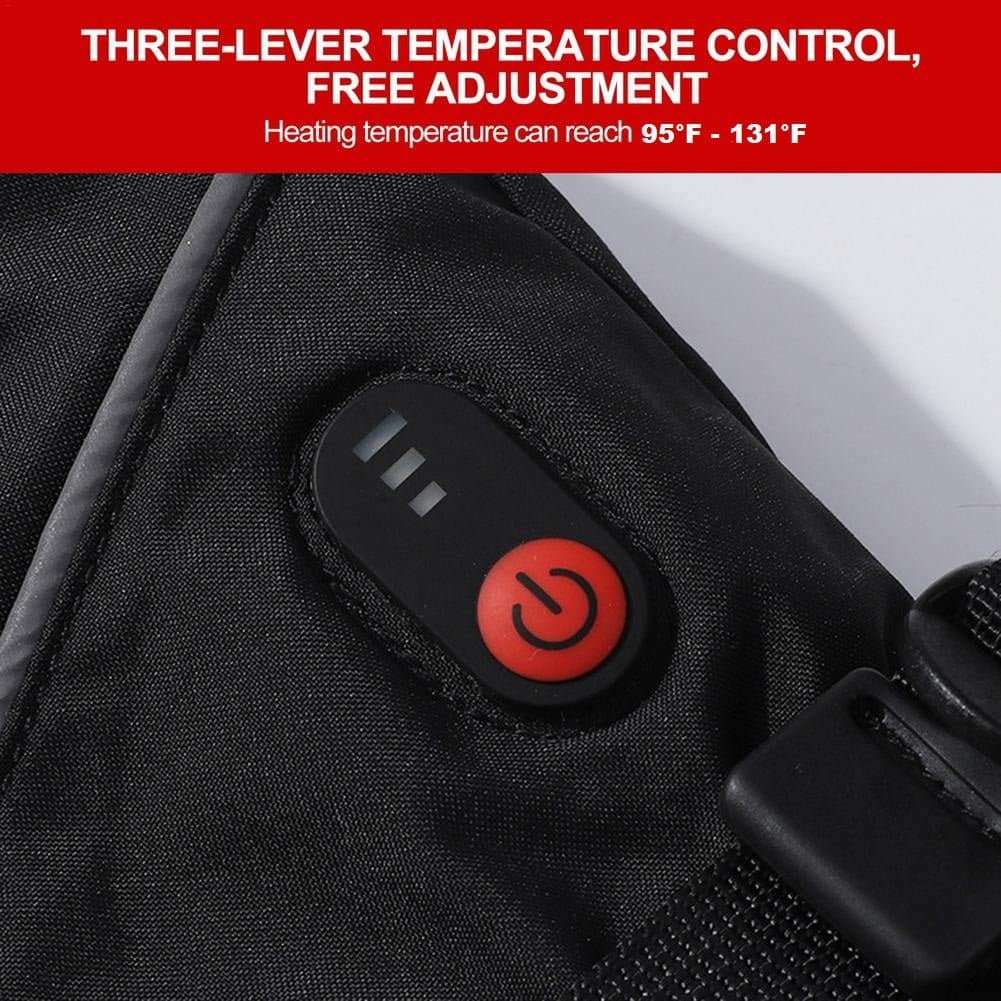 Heated Rechargeable Gloves Heated Gloves - Hand Warmers - 5000mAh - SNAPPYFINDS.COM ™