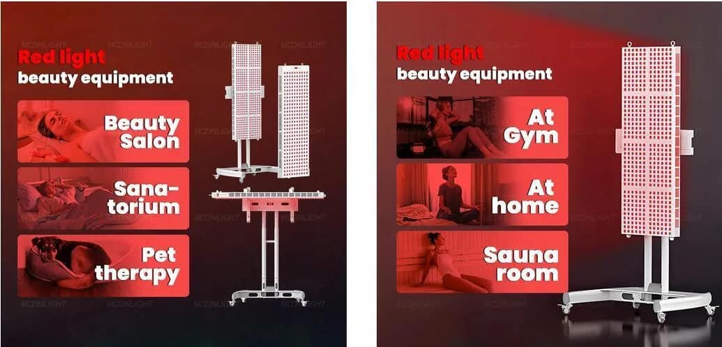 Full Body Red Light Therapy Panel Device LED 2400W