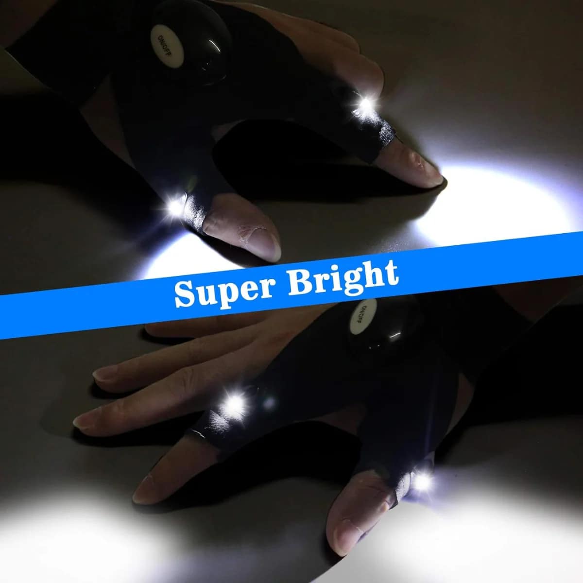 Premium LED Flashlight Gloves Premium LED Flashlight Gloves - Image 2