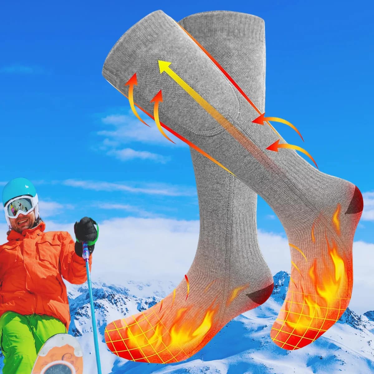 Rechargeable Electric Heated Socks Rechargeable Electric Heated Socks