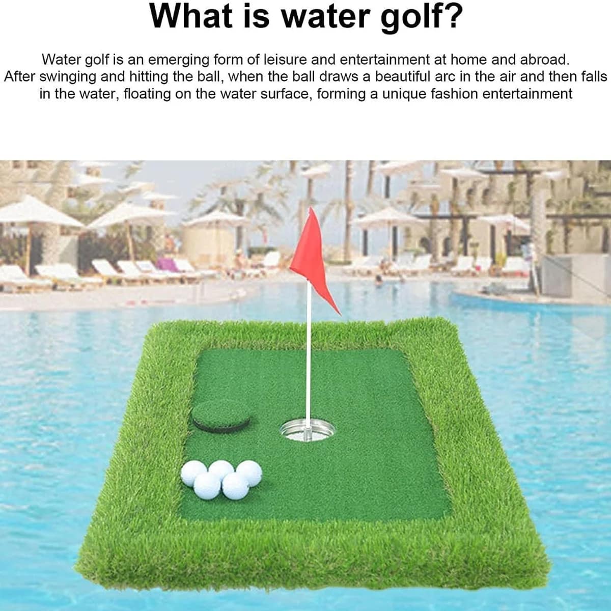 Floating Golf Putting Green