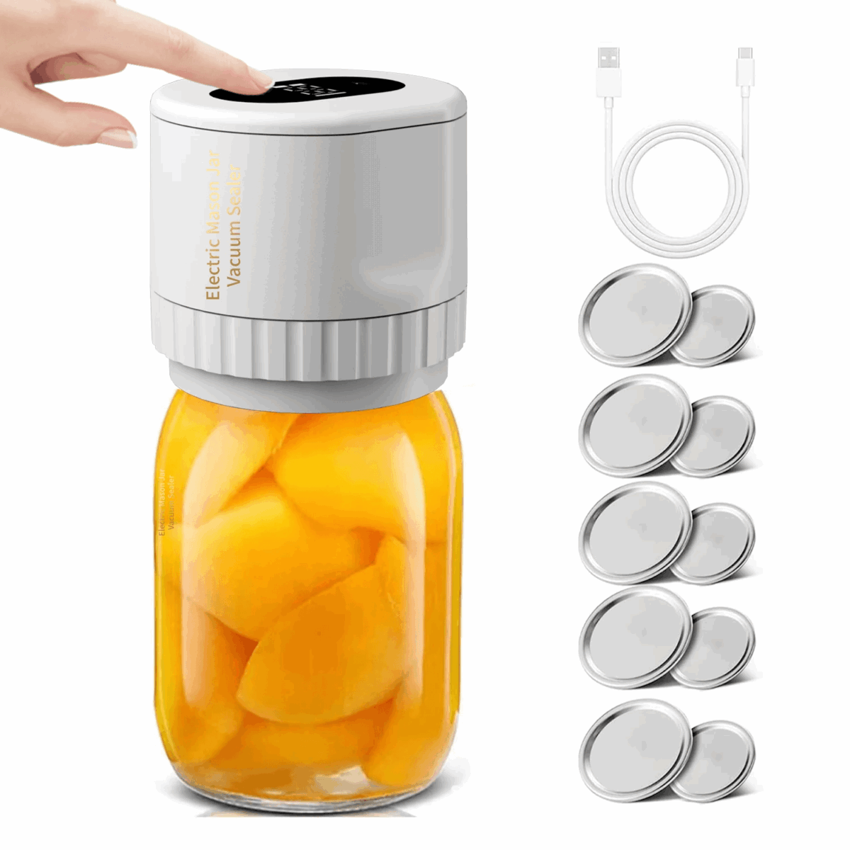 Electric Mason Jar Vacuum Sealer - Image 5