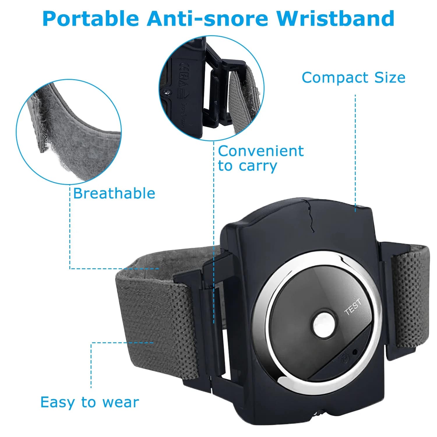 Sleep Connect Anti Snore Wristband - Image 4