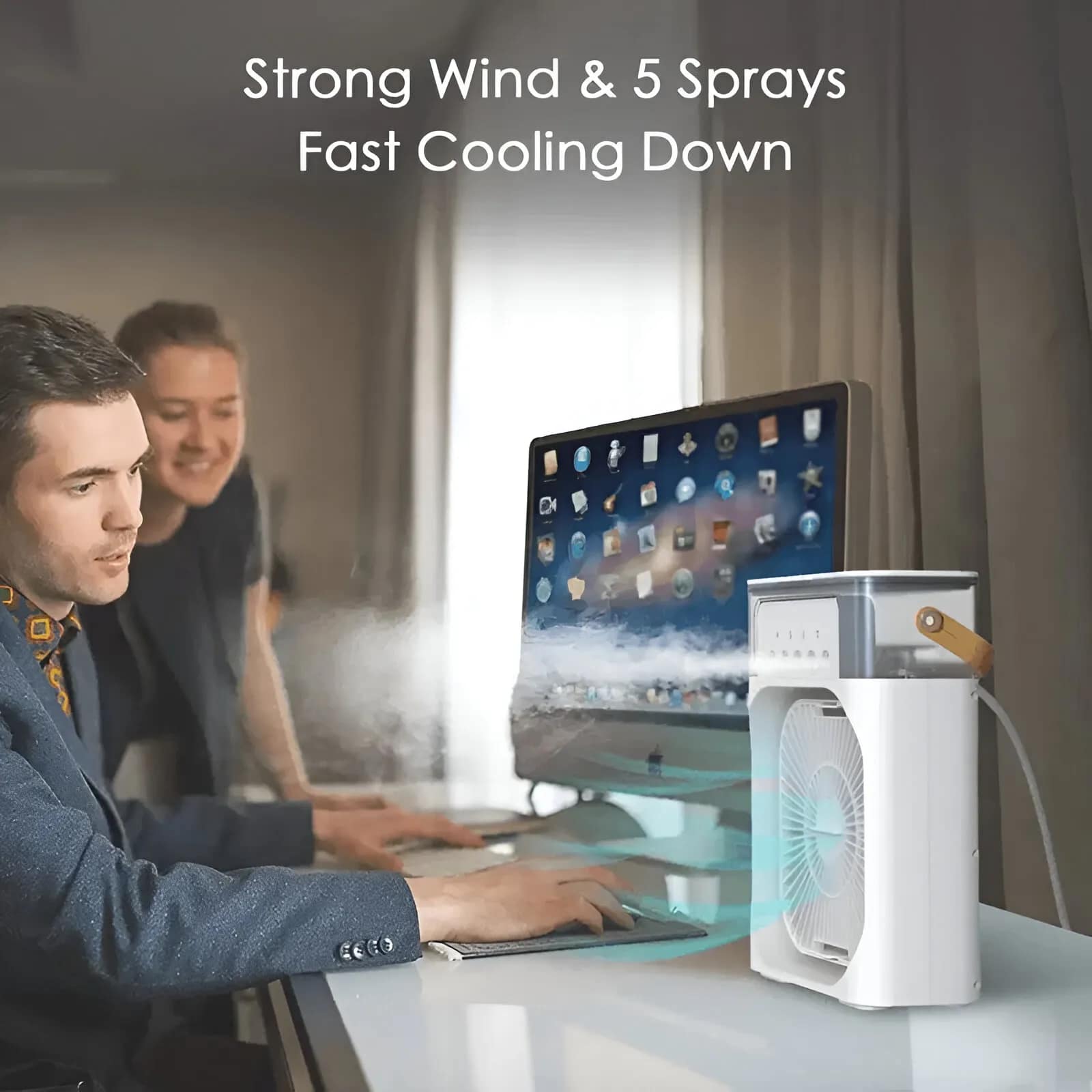 Portable Humidifier Fan Air Conditioner