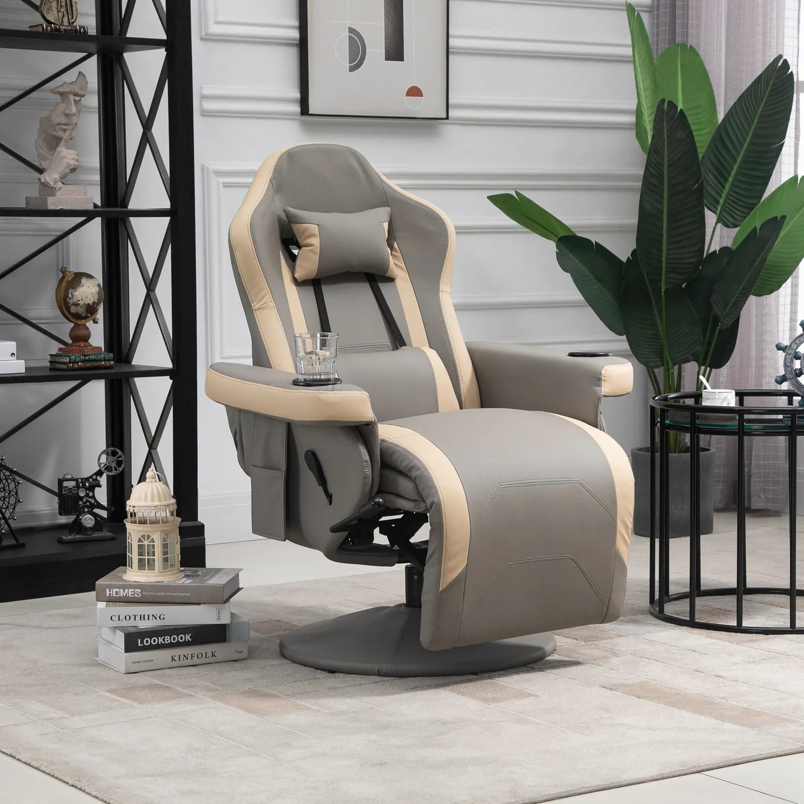 Manual Swivel Recliner Armchair Manual Swivel Recliner Armchair