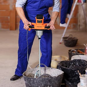IRONMAX 1400W Electric Concrete Cement Mixer - SNAPPYFINDS.COM ™