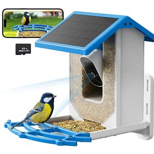 Smart AI Recognition Bird Feeder Camera