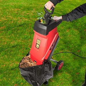 Heavy Duty Electric Wheeled Garden Tree Wood Chipper Shredder - SNAPPYFINDS.COM ™
