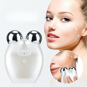 USB Mini Microcurrent Face Massager Roller - SNAPPYFINDS.COM ™
