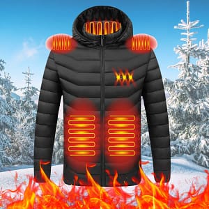 11-Zone USB Heated Jacket for Ultimate Warmth and Comfort