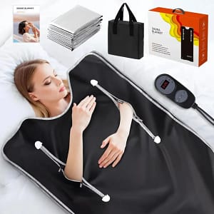 Portable Infrared Sauna Heating Blanket - Home Detox & Relaxation