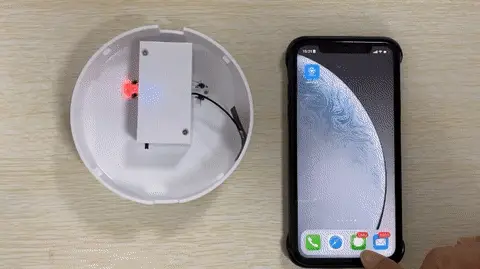 Mini Camera WiFi Smoke Detector with Night Vision and Motion Detection
