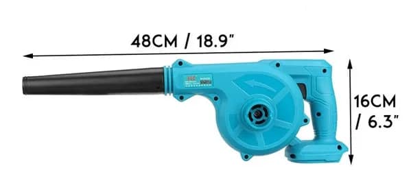 Heavy-Duty Cordless Leaf Blower Vacuum