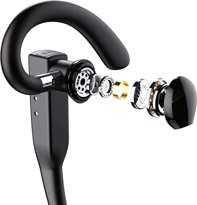 Wireless Bluetooth 5.1 Noise Cancelling Headset/Earpiece - Image 8