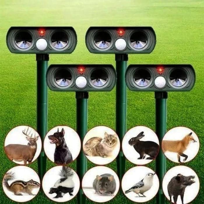 Infrared Solar Powered Animal Pest Repeller - Image 2