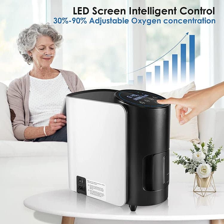 Medical Home Oxygen Concentrator Generator 1-7L/min - SNAPPYFINDS.COM ™