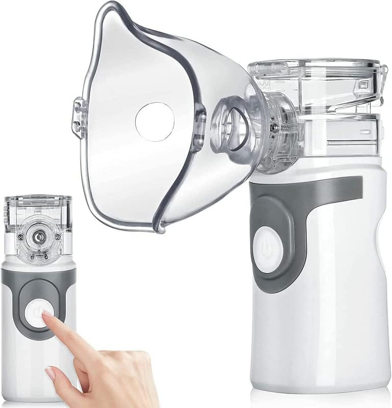 Portable Ultrasonic Nebulizer Health Care Mini Handheld Nebulizer - SNAPPYFINDS.COM ™