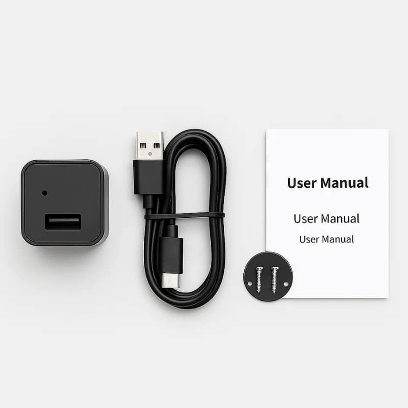 Wall Outlet Hidden Camera with 1080P HD, Night Vision & Wi-Fi Motion Detection