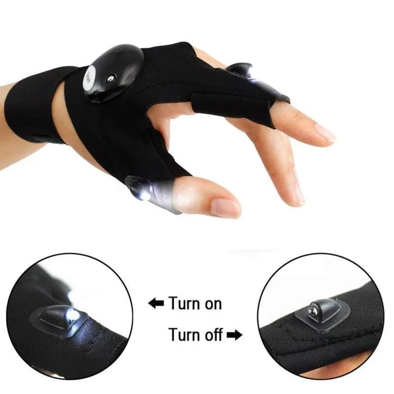 LED Bright Flashlight Gloves LED Bright Flashlight Gloves - Image 2