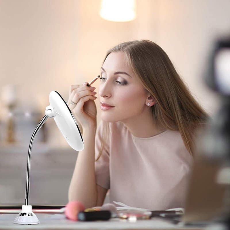 10x LED Vanity Magnifying Mirror - Image 3