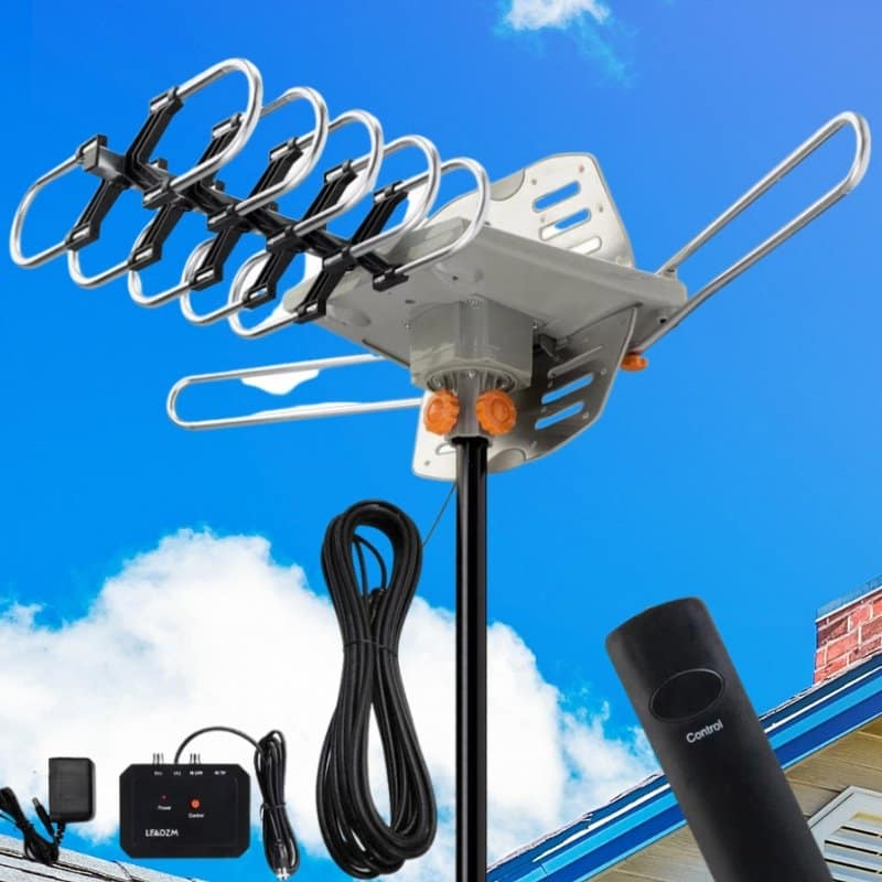 990 Mile Outdoor HD TV Antenna UHF VHF 4k PowerHDTV™ 990 Mile Outdoor HD TV Antenna UHF VHF 4k - SNAPPYFINDS.COM ™