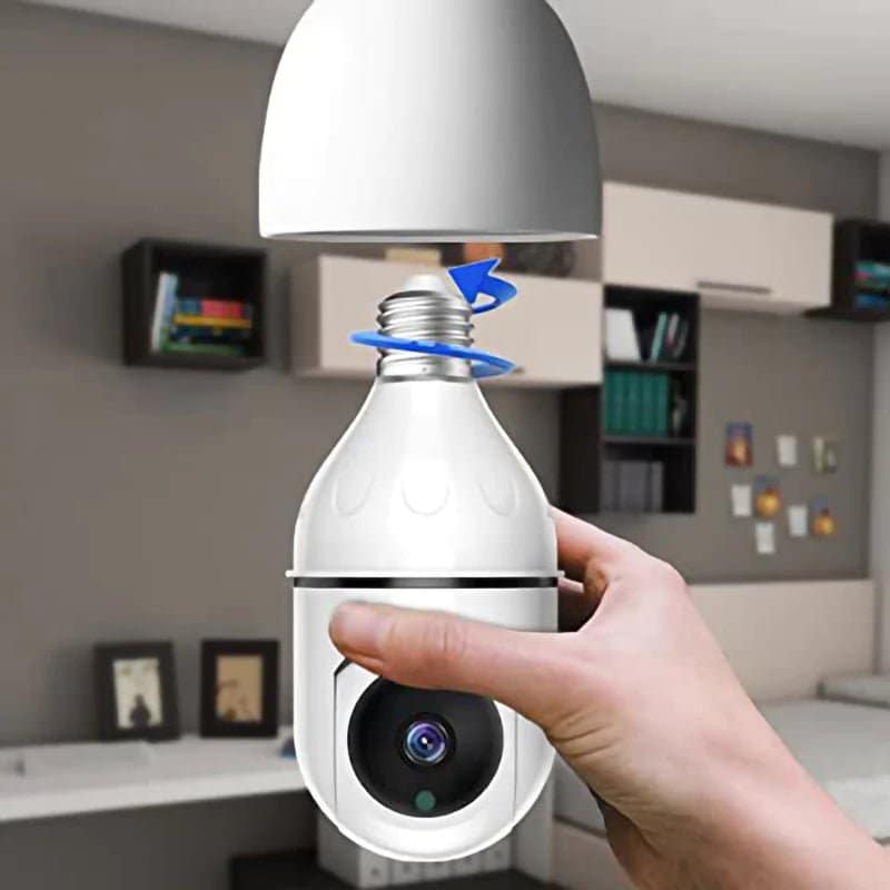 Smartcam360™ WiFi Security Outdoor/Indoor Light Bulb Camera - SNAPPYFINDS.COM ™