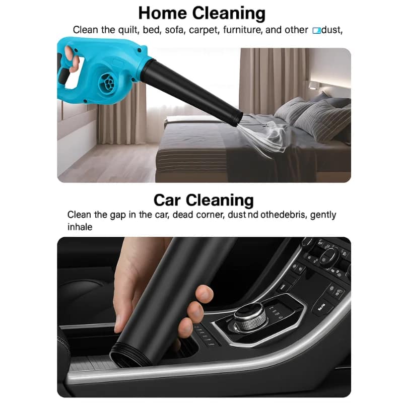Heavy-Duty Cordless Leaf Blower Vacuum
