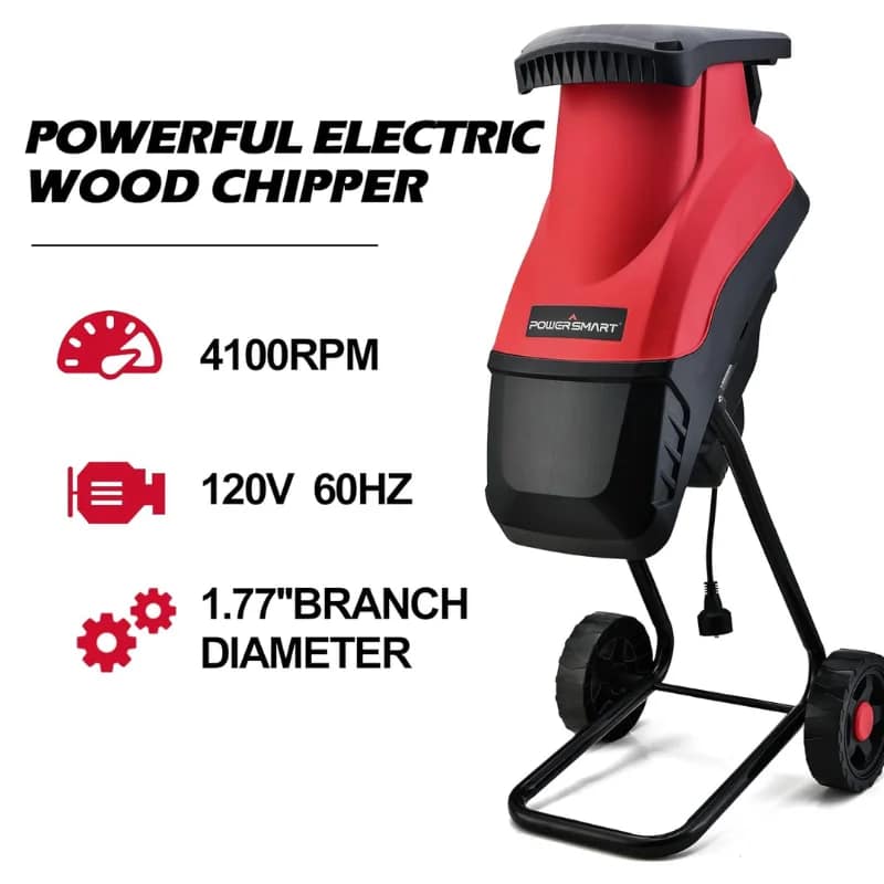 Heavy Duty Electric Wood Chipper