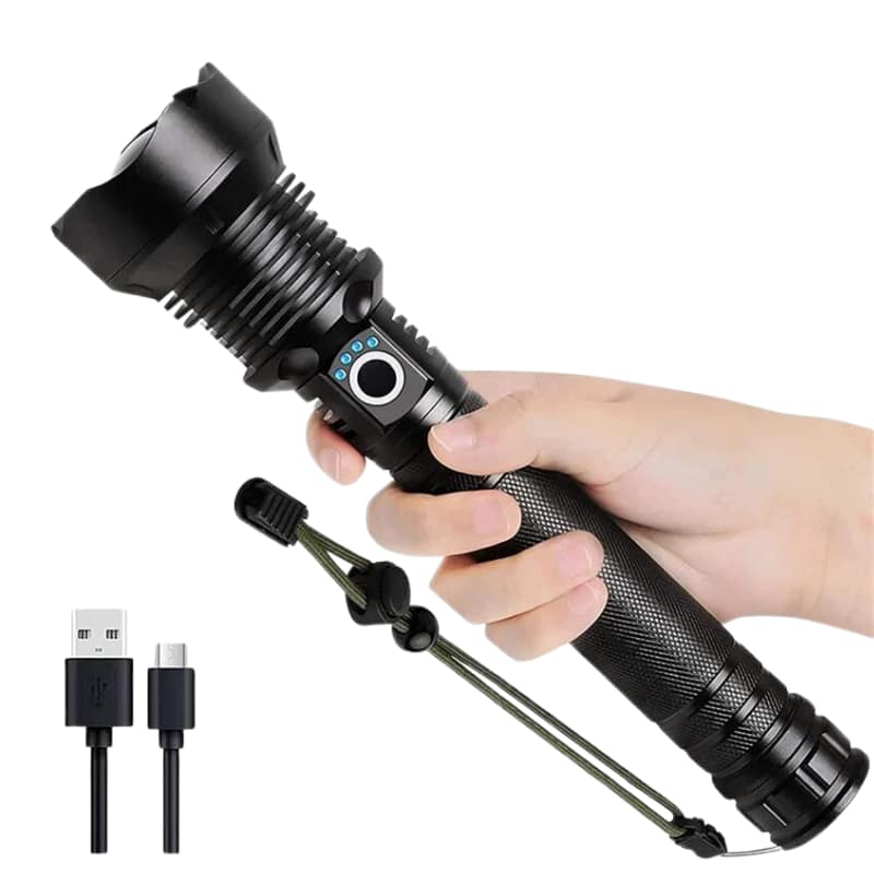 90000 Lumens Super Bright LED Flashlight 90000 Lumens Super Bright LED Flashlight - Image 2