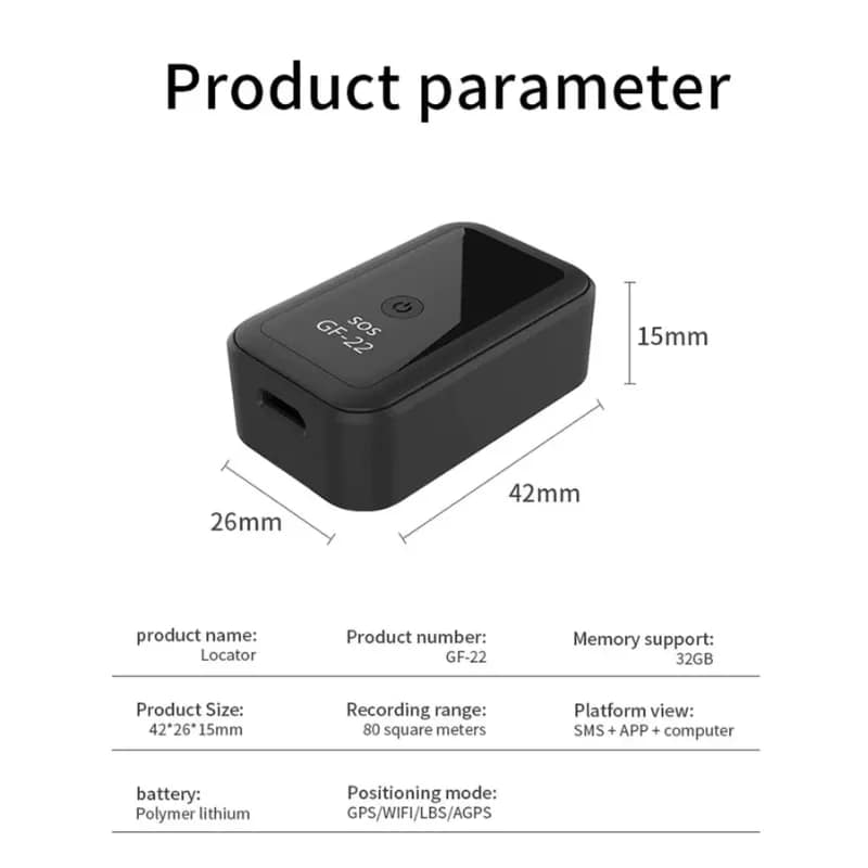 GPS Tracker Real Time Tracking Device