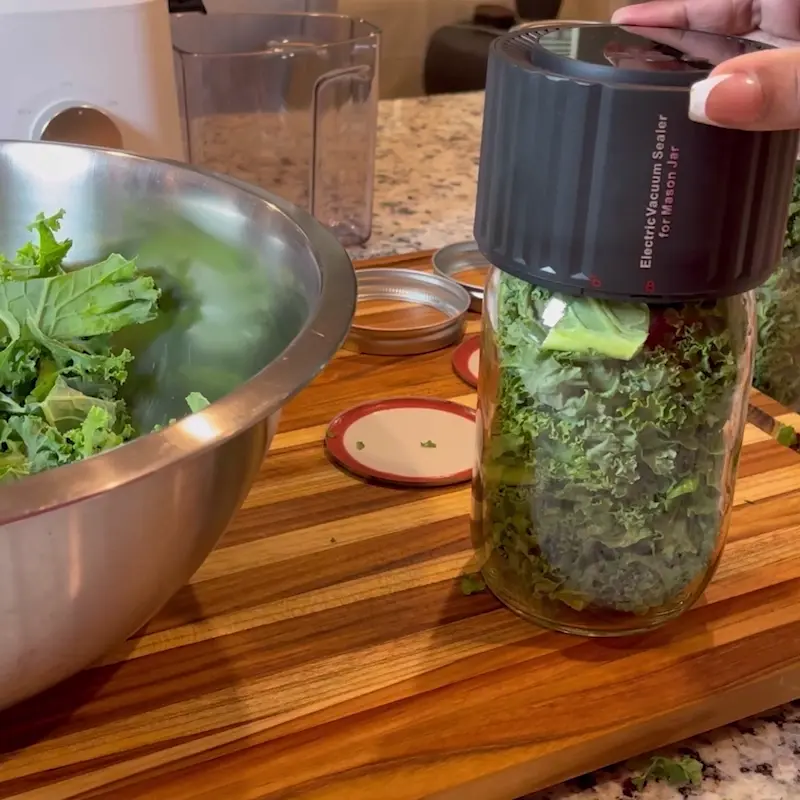 Electric Mason Jar Vacuum Sealer