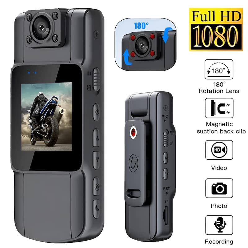 Mini Police Body Camera 1080P Video