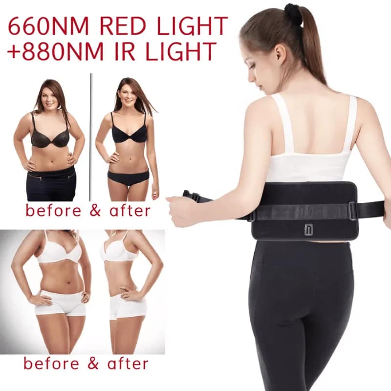 Infrared Red Light Therapy Waist Wrap Pad Belt