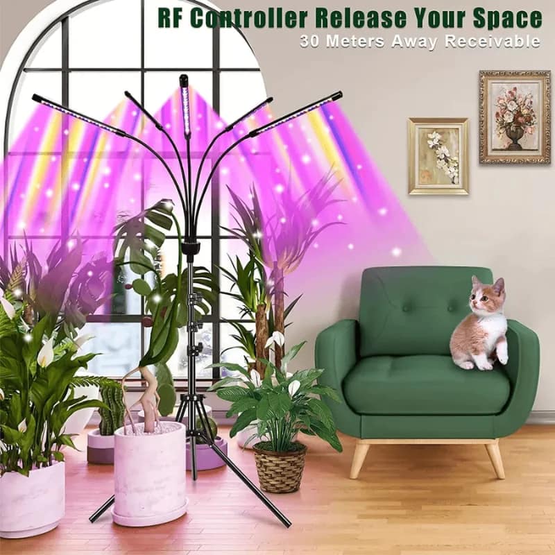 LED Plant Grow 5 Light with Stand LED Plant Grow 5 Light with Stand - Image 3