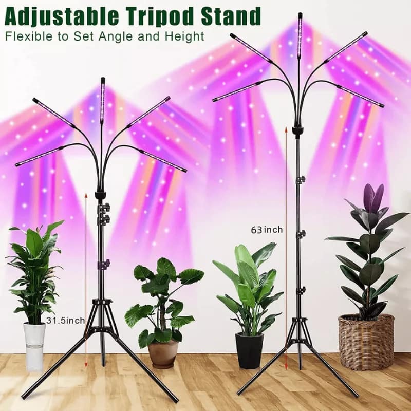 LED Plant Grow 5 Light with Stand LED Plant Grow 5 Light with Stand - Image 4