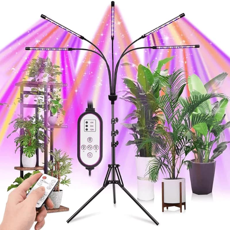 LED Plant Grow 5 Light with Stand LED Plant Grow 5 Light with Stand