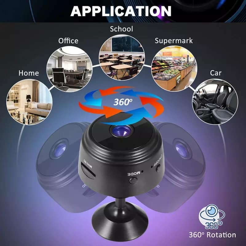 Wireless Mini Magnetic Security Camera with 1080P HD Night Vision Wireless Mini Magnetic Security Camera with 1080P HD Night Vision - Image 5
