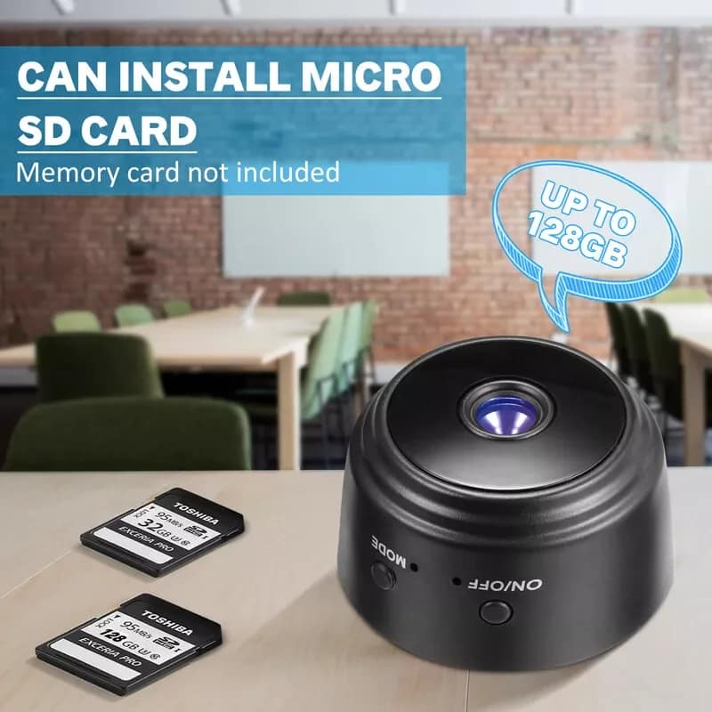 Wireless Mini Magnetic Security Camera with 1080P HD Night Vision Wireless Mini Magnetic Security Camera with 1080P HD Night Vision - Image 6