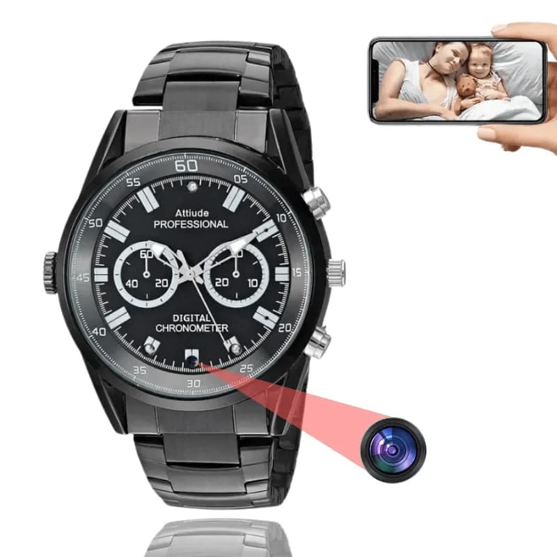 4K UltraHD Camera Watch Video Recorder Mini Camera with Night Vision 4K UltraHD Camera Watch Video Recorder Mini Camera with Night Vision - Image 3