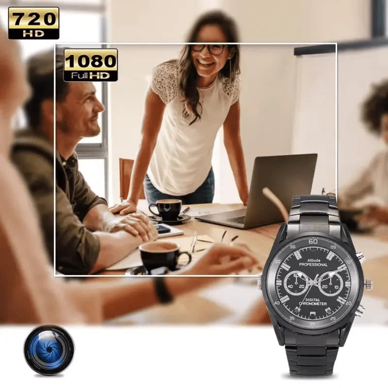 4K UltraHD Camera Watch Video Recorder Mini Camera with Night Vision 4K UltraHD Camera Watch Video Recorder Mini Camera with Night Vision - Image 2